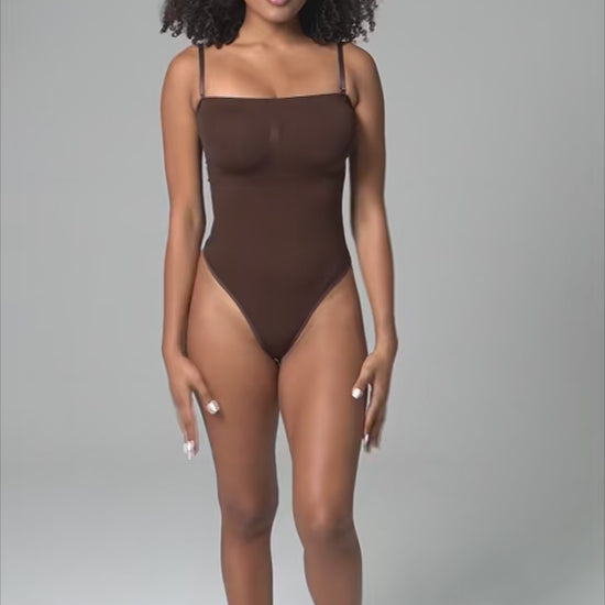 Adjustable Off-Shoulder Bodysuit