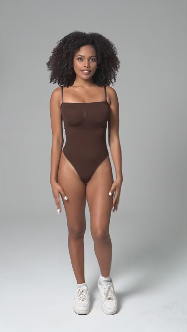 Adjustable Off-Shoulder Bodysuit